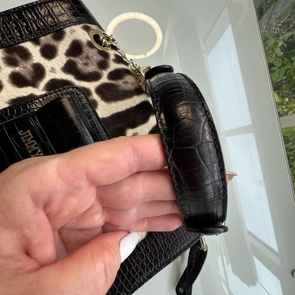 Jimmy Choo Pony Hair Shoulder Bag